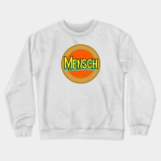 Yiddish: Mensch Crewneck Sweatshirt